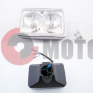 Фара Иж квадратная №1 (2 галогенки) Фара Иж квадратная №1 (2 галогенки)