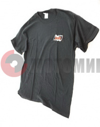 Футболка LOUIS черн.с вышивк.S-4XL Футболка LOUIS черн.с вышивк.S-4XL