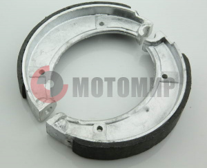 Колодка Иж тормозная задняя клееная Колодка Иж тормозная задняя клееная